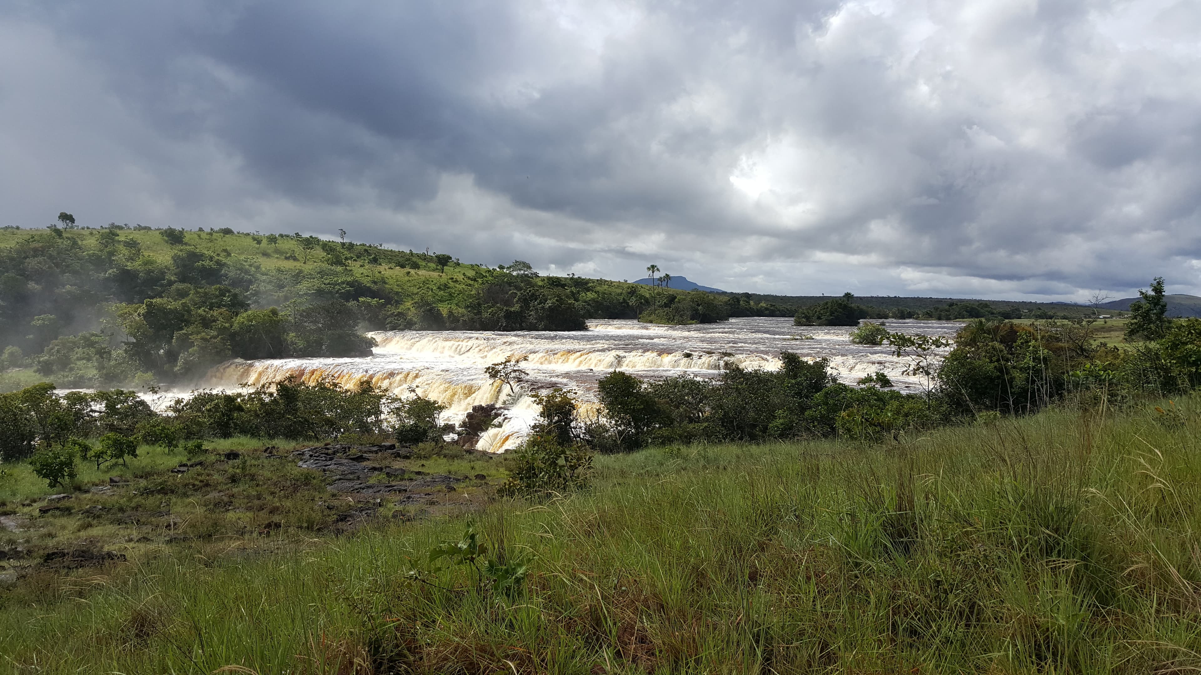 Rapids at Orinduik Falls