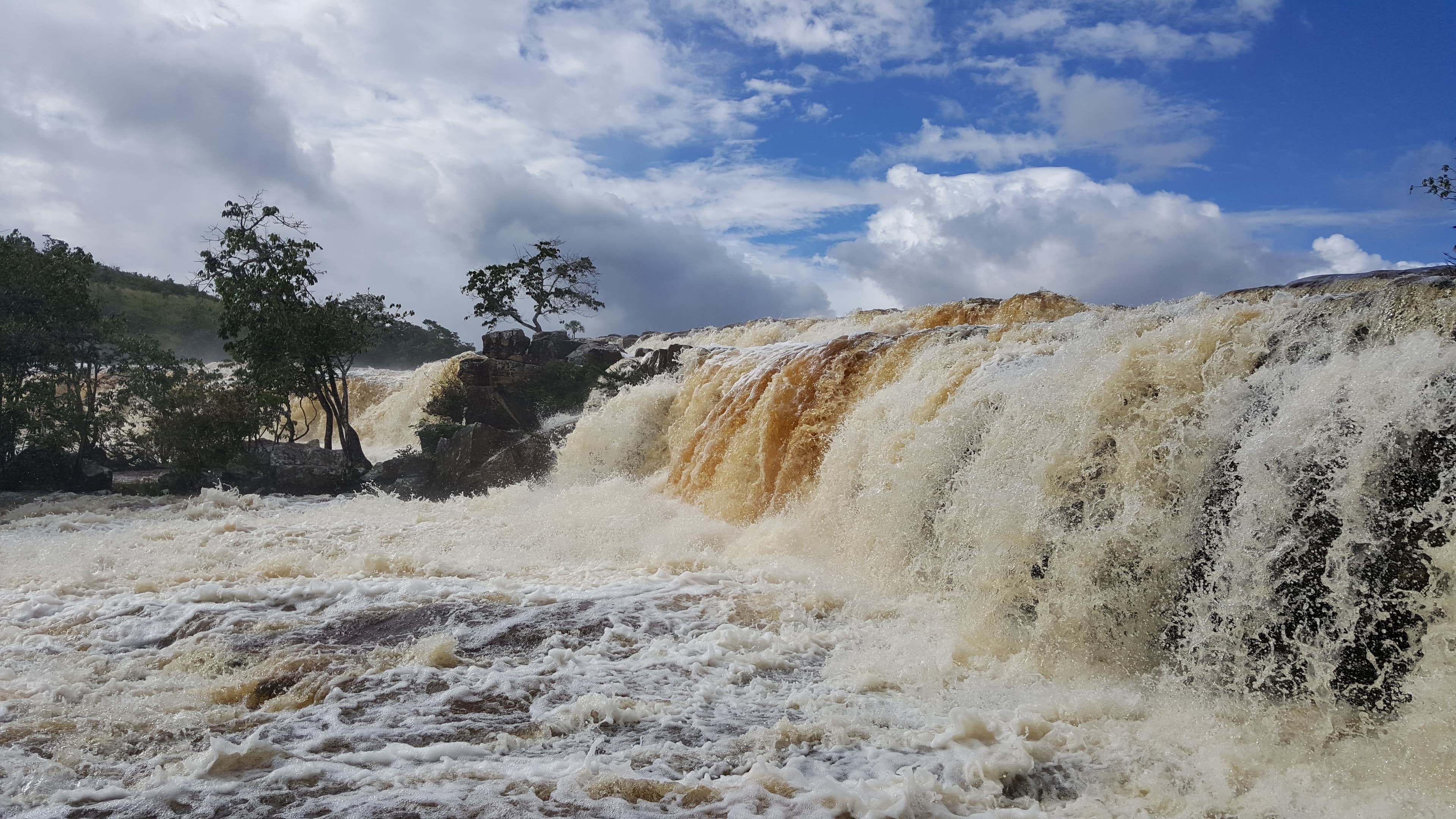 Thundering waterfalls of Guyana